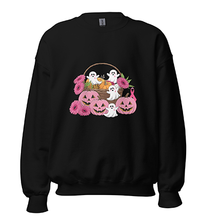 October_We_Wear_Pink_Ghost_sweatshirt_black