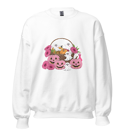 October_We_Wear_Pink_Ghost_sweatshirt_white