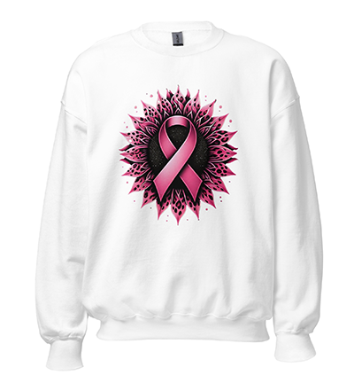 Sunflower_Pink_Ribbon_Breast_sweatshirt_white